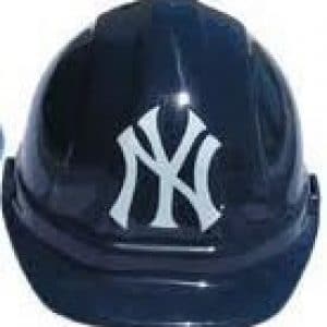 New York Yankees Hard Hat, Sports Hard Hats, MLB Hard Hats