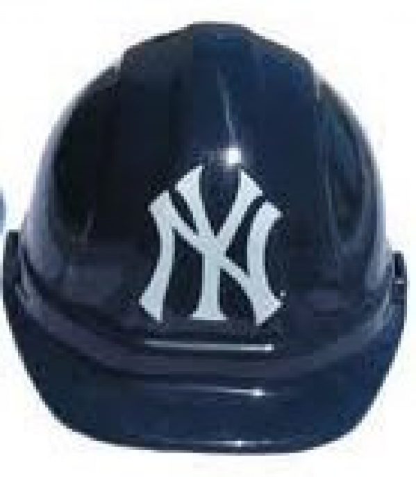 MLB New York Yankee Hard Hat with Ratchet Suspension (1 each) Sports