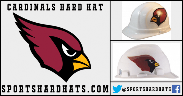 Arizona Cardinals Hard Hats, OSHA Hard Hats, ANSI Hard Hats