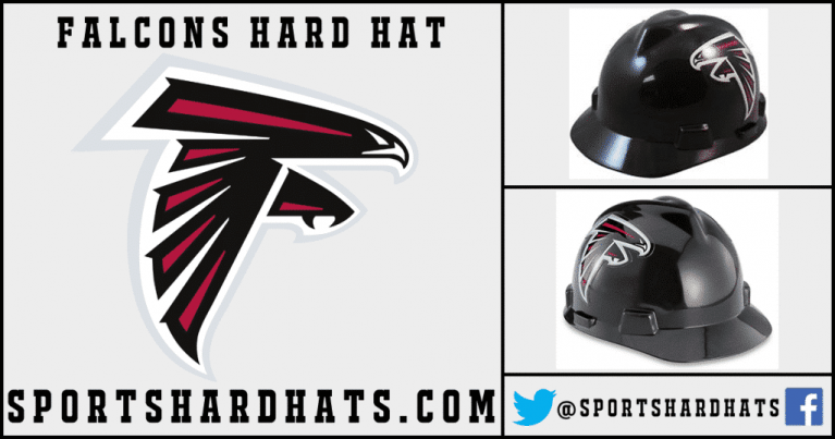 Falcons Hard Hat, NFL Hard Hats, Sports Hard Hats, OSHA Hard Hats, ANSI Hard Hats