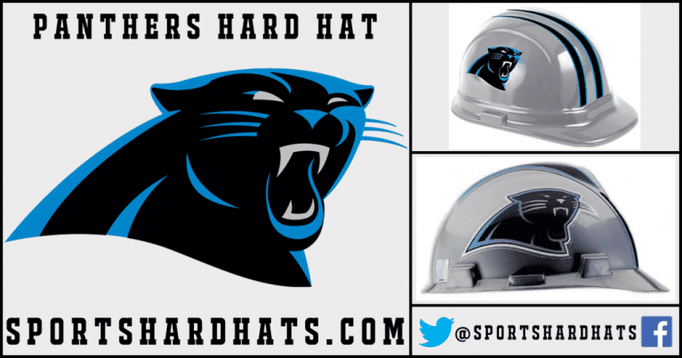 Panthers Hard Hat, NFL Hard Hats, Sports Hard Hats, OSHA Hard Hats, ANSI Hard Hats