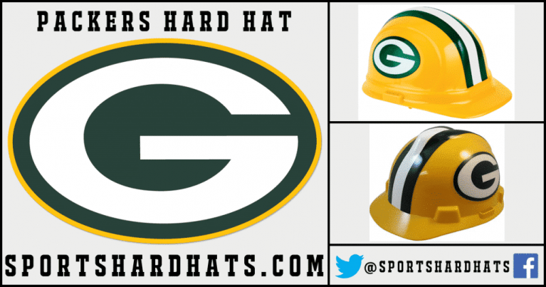 Packers Hard Hat, NFL Hard Hats, Sports Hard Hats, OSHA Hard Hats, ANSI Hard Hats