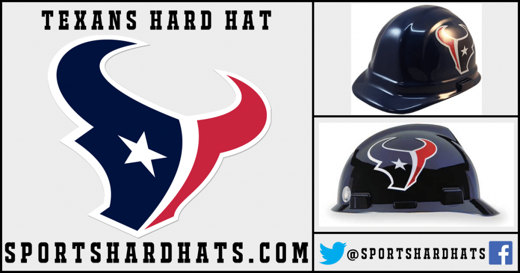 Texans Hard Hat, NFL Hard Hats, OSHA Hard Hats, Sports Hard Hats