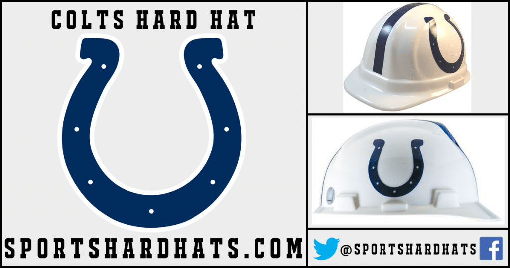 Colts Hard Hat, NFL Hard Hats, Sports Hard Hats, OSHA Hard Hats, ANSI Hard Hats