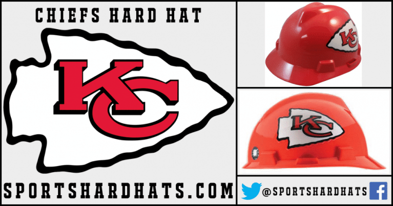 Chiefs Hard Hat, NFL Hard Hats, Sports Hard Hats, OSHA Hard Hats, ANSI Hard Hats