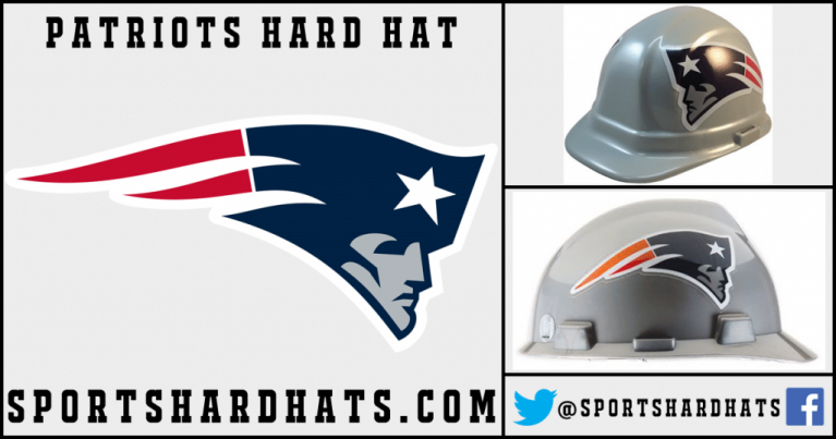 Patriots Hard Hat, NFL Hard Hats, Sports Hard Hats, OSHA Hard Hats, ANSI Hard Hats