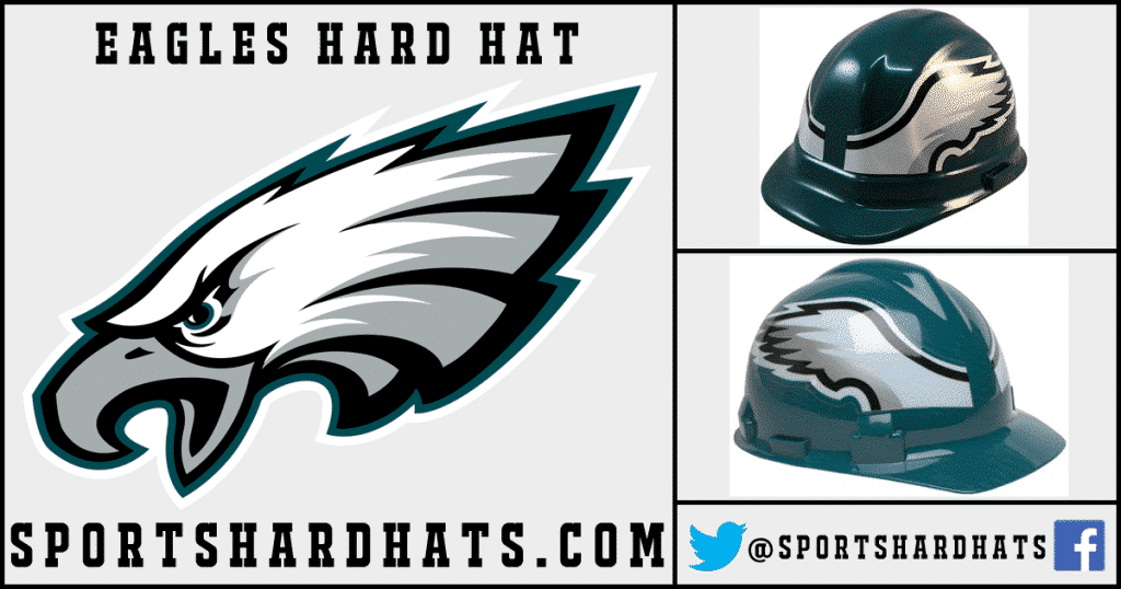 Eagles Hard Hat, NFL Hard Hats, Sports Hard Hats, OSHA Hard Hats, ANSI Hard Hats