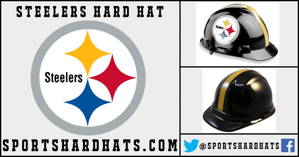 Steelers Hard Hat, NFL Hard Hats, Sports Hard Hats, OSHA Hard Hats, ANSI Hard Hats