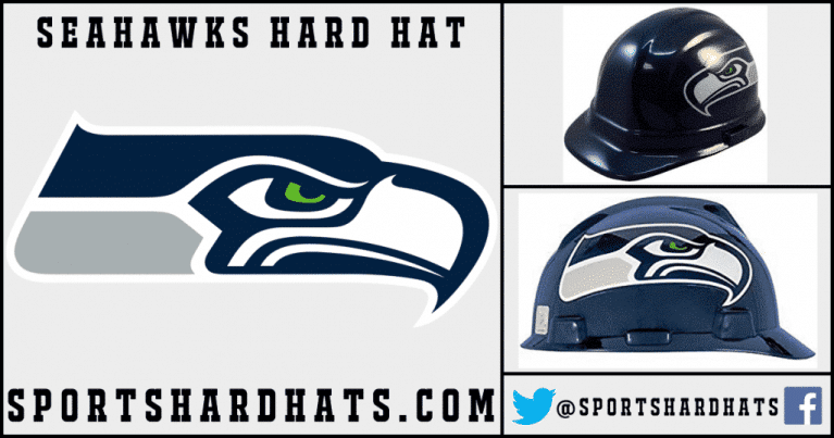 Seahawks Hard Hat, NFL Hard Hats, Sports Hard Hats, OSHA Hard Hats, ANSI Hard Hats