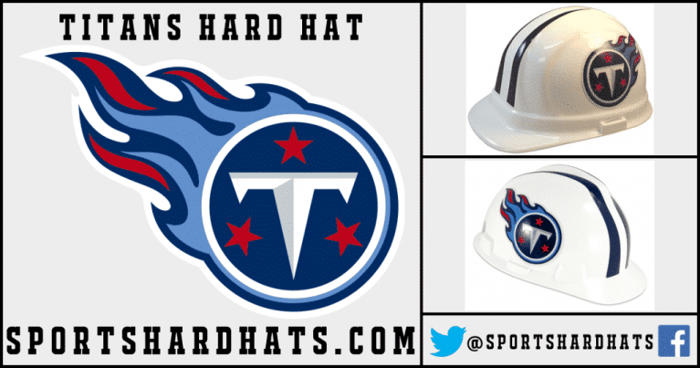Titans Hard Hat, NFL Hard Hats, Sports Hard Hats, OSHA Hard Hats, ANSI Hard Hats