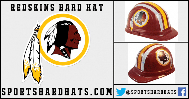 Redskins Hard Hat, NFL Hard Hats, Sports Hard Hats, OSHA Hard Hats, ANSI Hard Hats