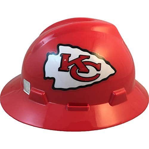 Kansas City Chiefs Hard Hats, NFL Hard Hats, Custom Hard Hats