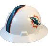 Miami Dolphins Hard Hats, NFL Hard Hats, Custom Hard Hats