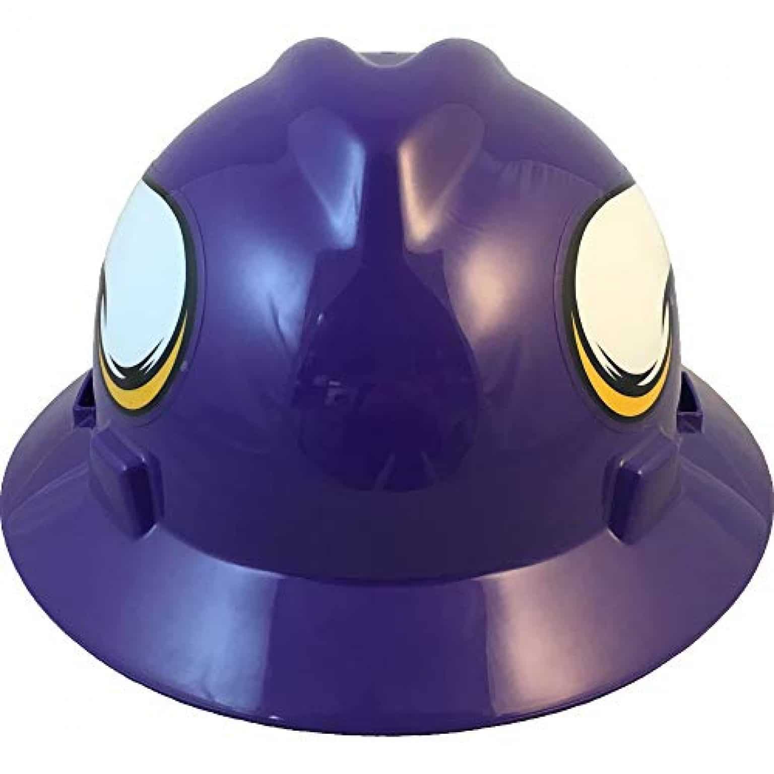 MSA 10194772 NFL VGard Full Brim Hard Hat, Minnesota Vikings Sports
