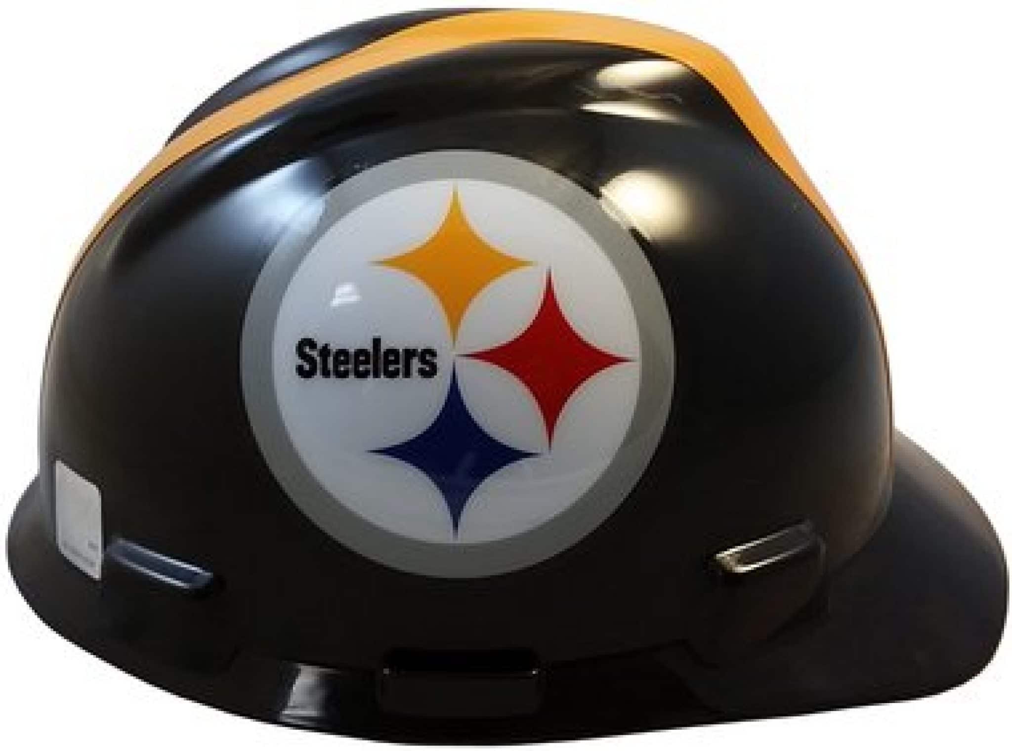 MSA NFL Team Safety Helmets with Adjustable Suspension and