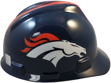Denver Broncos Hard Hats, NFL Hard Hats