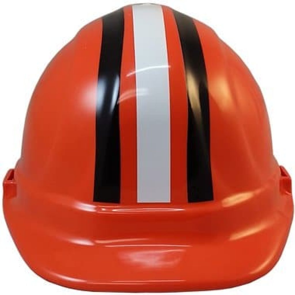 MSA 10194779 NFL VGard Full Brim Hard Hat, Pittsburgh Steelers