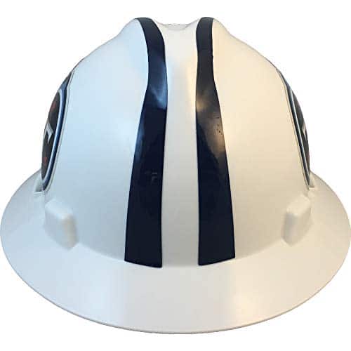 MSA 10194813 NFL V-Gard Full Brim Hard Hat, Tennessee Titans