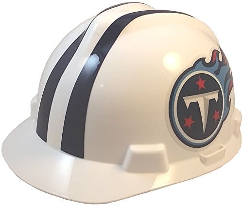 MSA NFL Ratchet Suspension Hardhats with Hard Hat Tote
