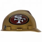 MSA San Francisco 49ers NFL Officially Licensed Hard hat.