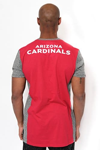 Arizona Cardinals Men's Raglan Short Sleeve Tee Shirt