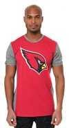 Arizona Cardinals Men's Raglan Short Sleeve Tee Shirt