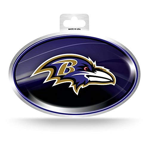 Baltimore Ravens Metallic Team Logo Sticker