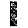 Baltimore Ravens Sticker Die Cut 4-Piece Sheet