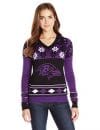 Baltimore Ravens Womens Big Logo V-Neck Sweater Small