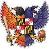 Birdland Baltimore Ravens and Orioles Maryland Crest Vinyl Decal