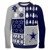 Busy Block Dallas Cowboys Ugly Sweater