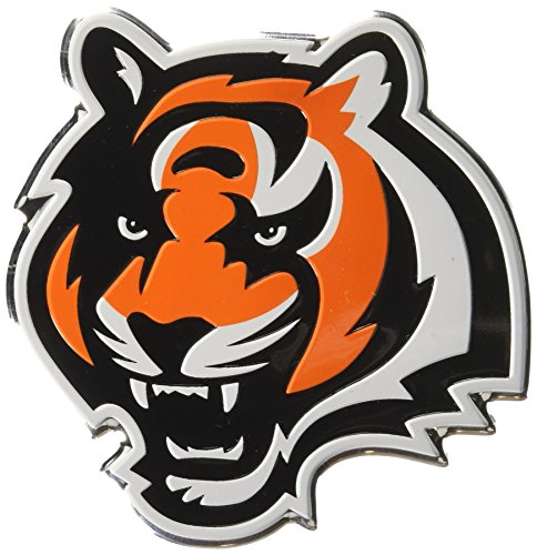 Cincinnati Bengals Die Cut Color Automobile Emblem, 4" x 3"