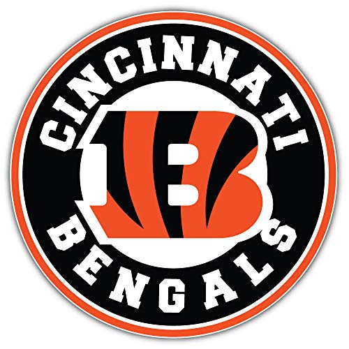 Cincinnati Bengals Round Bumper Sticker