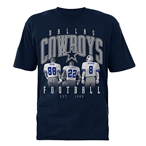 Dallas Cowboys Irvin, Smith, Aikman, T Shirt