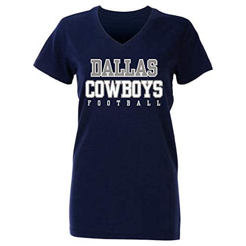 Dallas Cowboys Women's Practice Glitter Tee
