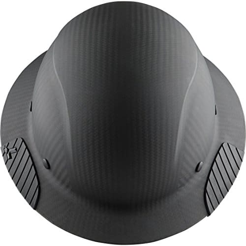 DAX Carbon Fiber hard Hat - Full Brim Matte Black