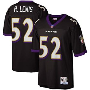 Ray Lewis Baltimore Ravens Throwback 2004 Black Replica Jersey