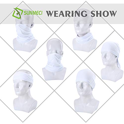 SUNMECI Summer Face Mask Breathable Sun Protection Neck Gaiter for Fishing Hiking Camping Outdoors Versatile Headwrap