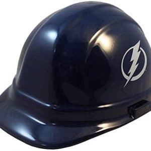 Tampa Bay Lightning Hard Hat with Pin Lock Suspension & Bag