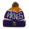’47 Brand Minnesota Vikings Beanie with POM POM