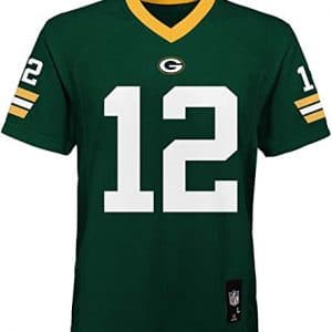 Aaron Rodgers Green Bay Packers Youth Size 8-20 Jersey