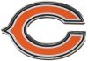 Chicago Bears Sticker Molded Auto Emblem