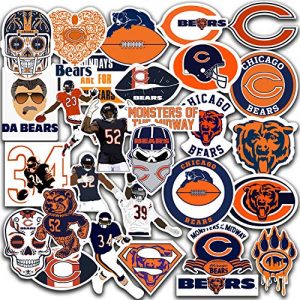 Chicago Bears Sticker Sheet 30 Piece Set
