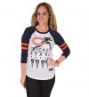 Chicago Bears Women's 3/4 Long Sleeve T-Shirt