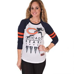 Chicago Bears Women's 3/4 Long Sleeve T-Shirt