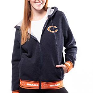 Chicago Bears Women's Full Zipper Hoodie