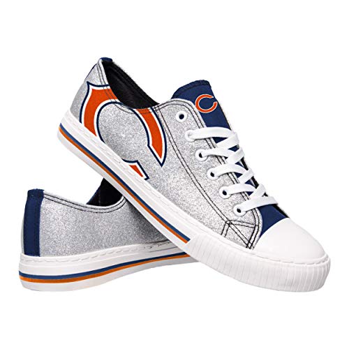 Chicago Bears Women's Low Top Canvas Sneakers