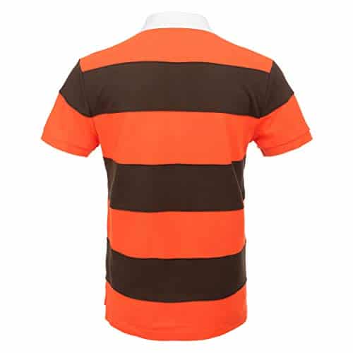 Cleveland Browns Golf Shirt Striped Polo