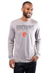 Cleveland Browns Long Sleeve Crew Neck T-Shirt