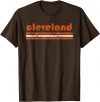 Cleveland Browns Vintage Three Stripe T-Shirt